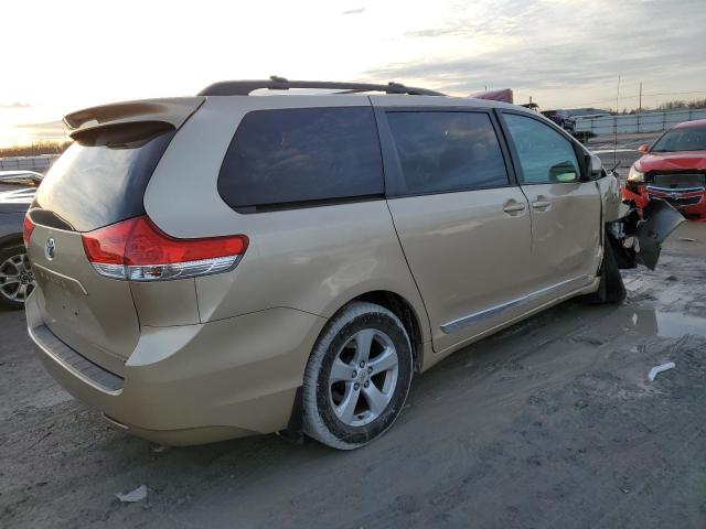 5TDKK3DC4CS243840 - 2012 TOYOTA SIENNA LE GOLD photo 3