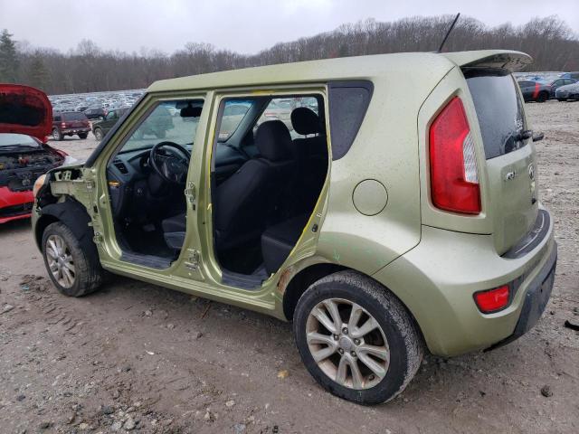 KNDJT2A66D7495375 - 2013 KIA SOUL + GREEN photo 2