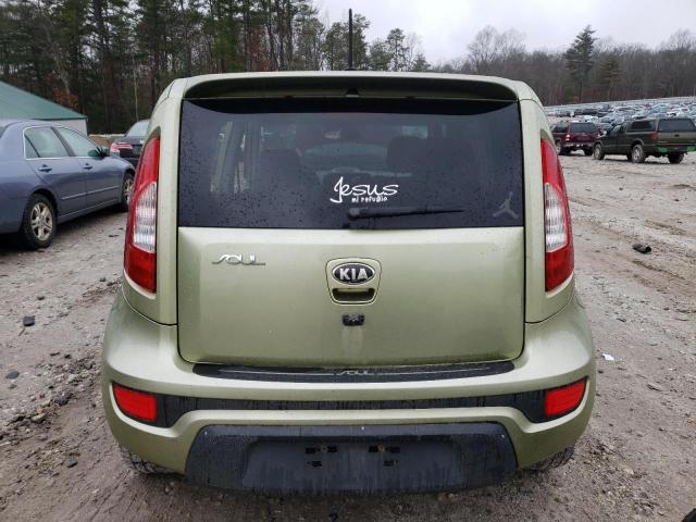 KNDJT2A66D7495375 - 2013 KIA SOUL + GREEN photo 6