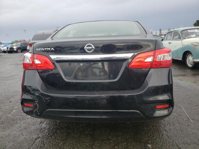 3N1AB7AP9HY331103 - 2017 NISSAN SENTRA S BLACK photo 6