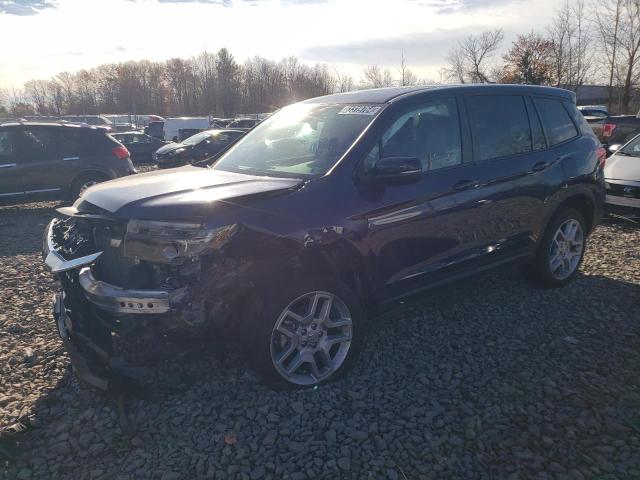 5FNYF8H55RB018184 - 2024 HONDA PASSPORT EXL BLUE photo 1