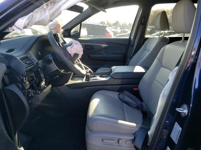 5FNYF8H55RB018184 - 2024 HONDA PASSPORT EXL BLUE photo 7