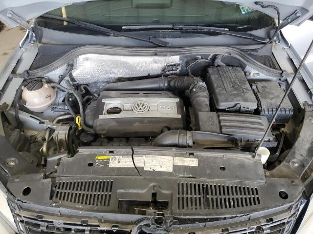 WVGAV3AX6EW502272 - 2014 VOLKSWAGEN TIGUAN S 银色 照片 12