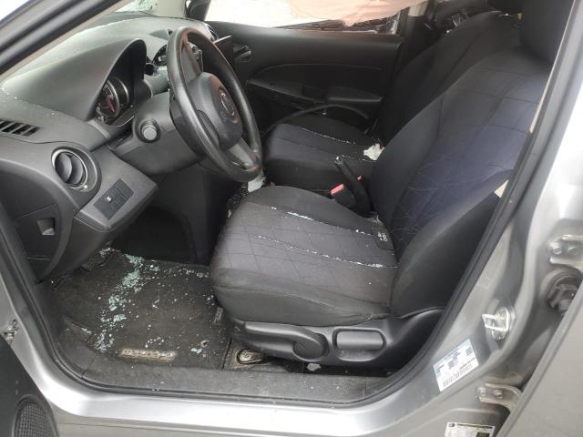 JM1DE1KZ1C0151986 - 2012 MAZDA MAZDA2 SILVER photo 7
