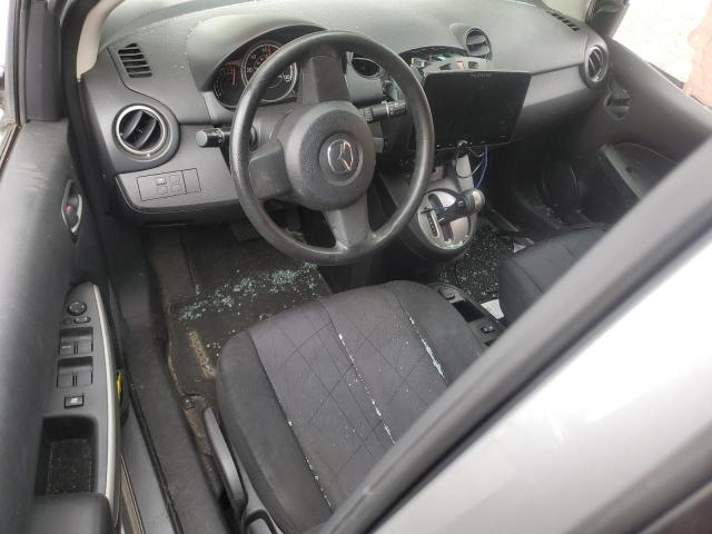 JM1DE1KZ1C0151986 - 2012 MAZDA MAZDA2 SILVER photo 8