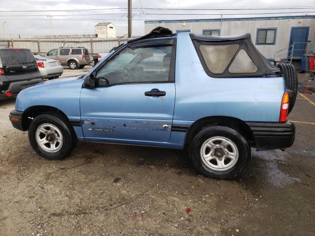 2CNBE1864X6918436 - 1999 CHEVROLET TRACKER BLUE photo 2