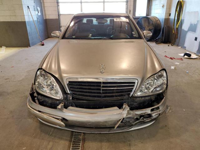 WDBNG83J04A401308 - 2004 MERCEDES-BENZ S 430 4MATIC SILVER photo 5