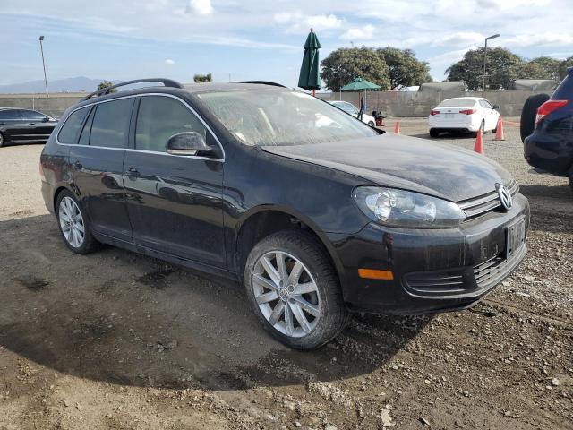 3VWPL7AJ7CM680936 - 2012 VOLKSWAGEN JETTA TDI BLACK photo 4