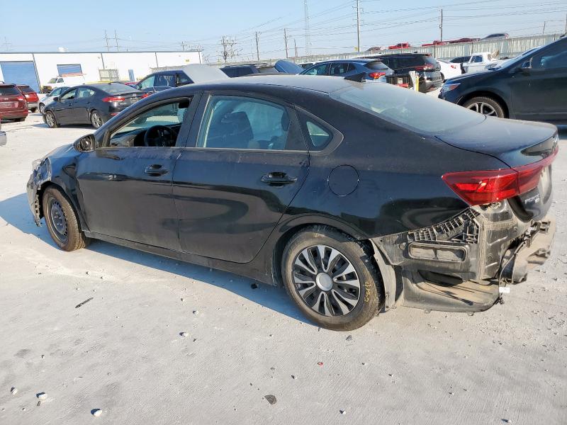 3KPF24AD4LE146023 - 2020 KIA FORTE FE BLACK photo 2