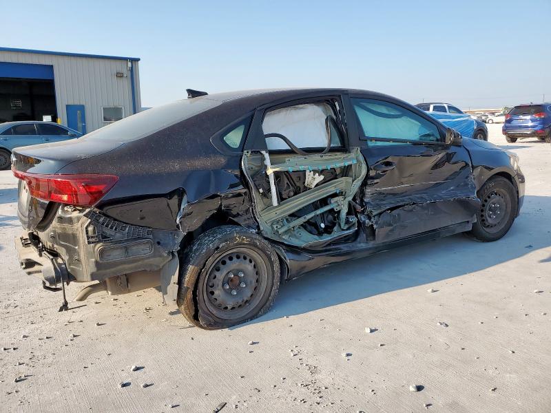 3KPF24AD4LE146023 - 2020 KIA FORTE FE BLACK photo 3