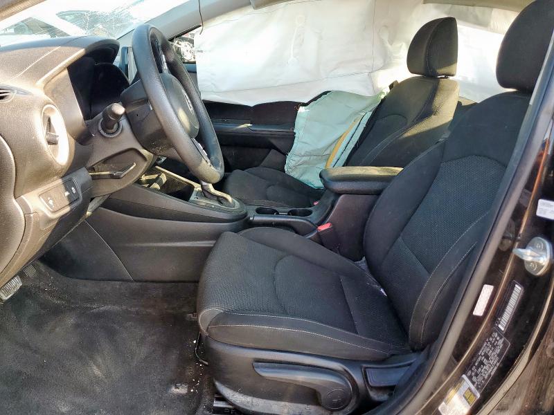 3KPF24AD4LE146023 - 2020 KIA FORTE FE BLACK photo 7