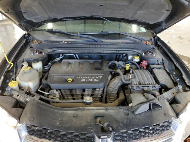 1C3CDZAB1CN265558 - 2012 DODGE AVENGER SE BLACK photo 11