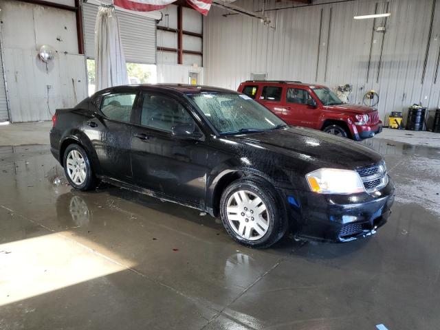 1C3CDZAB1CN265558 - 2012 DODGE AVENGER SE BLACK photo 4