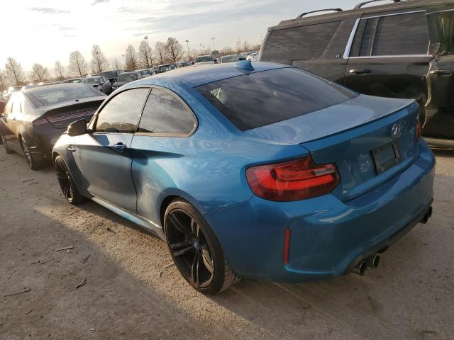 WBS1H9C37HV888860 - 2017 BMW M2 BLUE photo 2