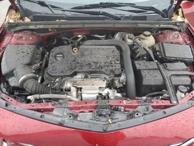 1G1ZD5ST6JF272432 - 2018 CHEVROLET MALIBU LT RED photo 11
