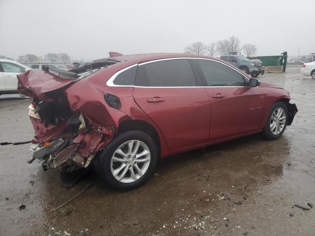 1G1ZD5ST6JF272432 - 2018 CHEVROLET MALIBU LT RED photo 3