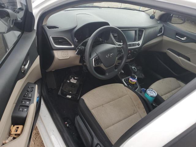 3KPC24A68LE125843 - 2020 HYUNDAI ACCENT SE WHITE photo 8