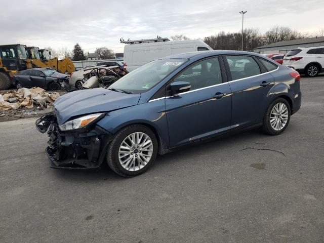 1FADP3J23JL225453 - 2018 FORD FOCUS TITANIUM BLUE photo 1