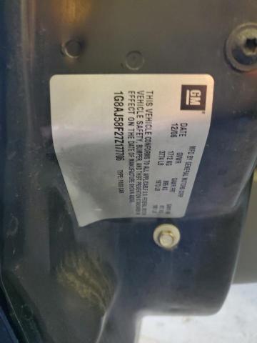 1G8AJ58F27Z177706 - 2007 SATURN ION LEVEL 2 BLUE photo 12