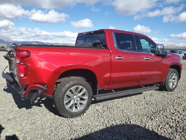 1GCUYHEL5MZ266045 - 2021 CHEVROLET SILVERADO K1500 HIGH COUNTRY RED photo 3