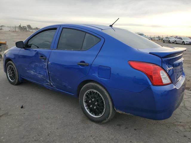 3N1CN7AP9GL872910 - 2016 NISSAN VERSA S BLUE photo 2