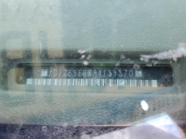 1G1ZB5EB8A4139370 - 2010 CHEVROLET MALIBU LS Beyaz fotoğraf 12