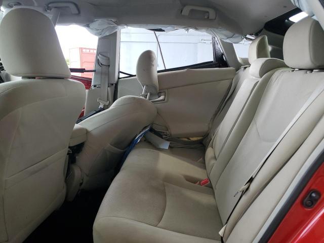 JTDKN3DU8D0350930 - 2013 TOYOTA PRIUS RED photo 10