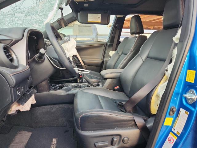 JTMNFREV7GJ066806 - 2016 TOYOTA RAV4 SE 蓝色 照片 7