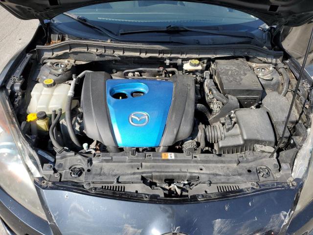 JM1BL1V86C1697953 - 2012 MAZDA 3 I BLACK photo 11