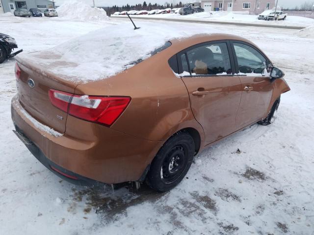 KNADM4A37C6080563 - 2012 KIA RIO LX ORANGE photo 3