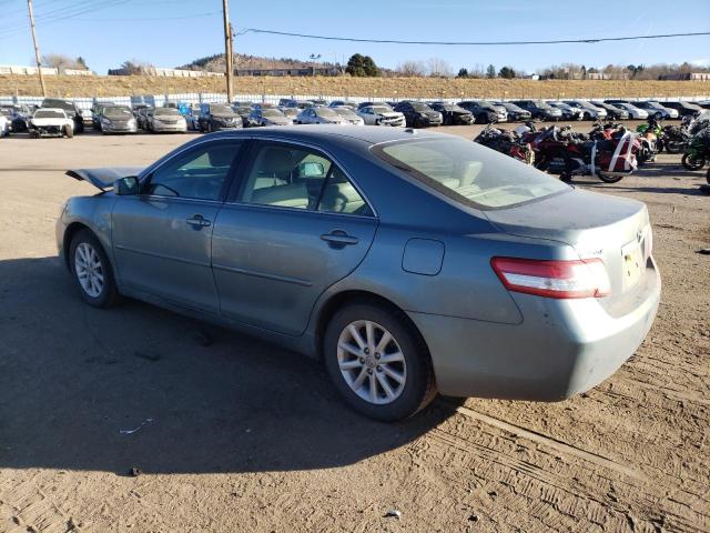 4T4BF3EK0BR150853 - 2011 TOYOTA CAMRY BASE BLUE photo 2