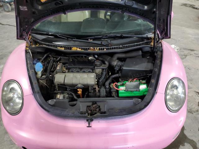 3VWBM31Y24M345131 - 2004 VOLKSWAGEN NEW BEETLE GL 粉色 照片 11