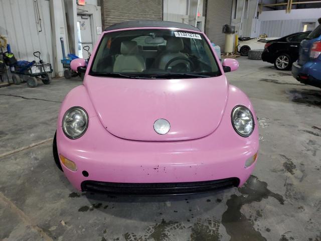 3VWBM31Y24M345131 - 2004 VOLKSWAGEN NEW BEETLE GL 粉色 照片 5