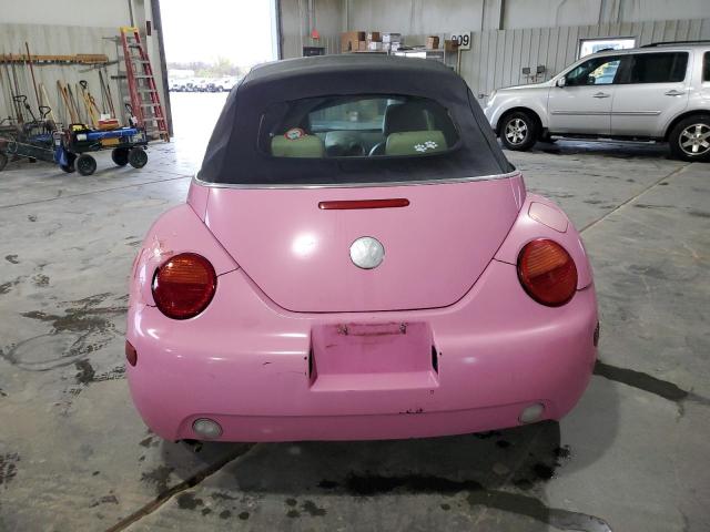 3VWBM31Y24M345131 - 2004 VOLKSWAGEN NEW BEETLE GL 粉色 照片 6