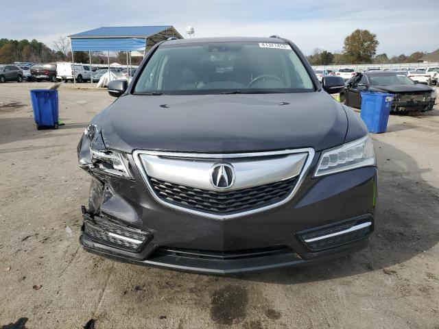 5FRYD3H48EB006300 - 2014 ACURA MDX TECHNOLOGY GRAY photo 5