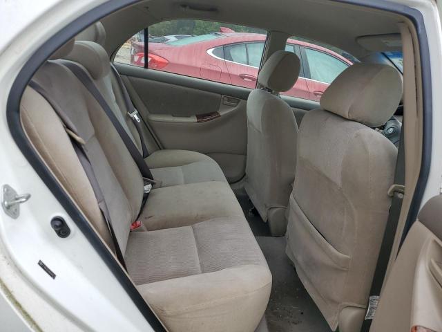 2T1BR32EX6C649778 - 2006 TOYOTA COROLLA CE თეთრი ფოტო 10