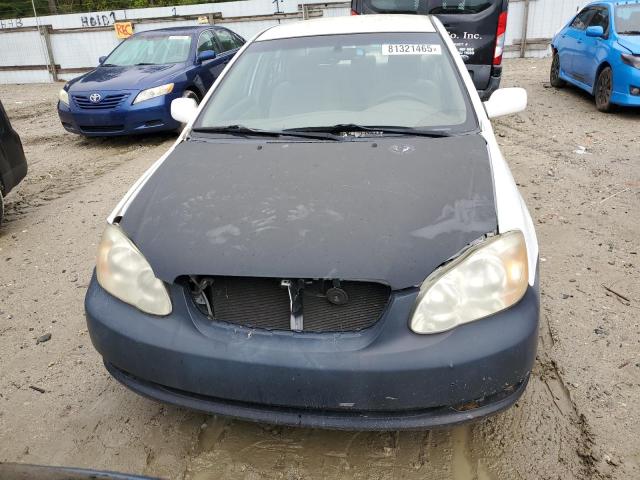 2T1BR32EX6C649778 - 2006 TOYOTA COROLLA CE თეთრი ფოტო 5