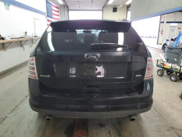 2FMDK38C58BA92899 - 2008 FORD EDGE SEL BLACK photo 6