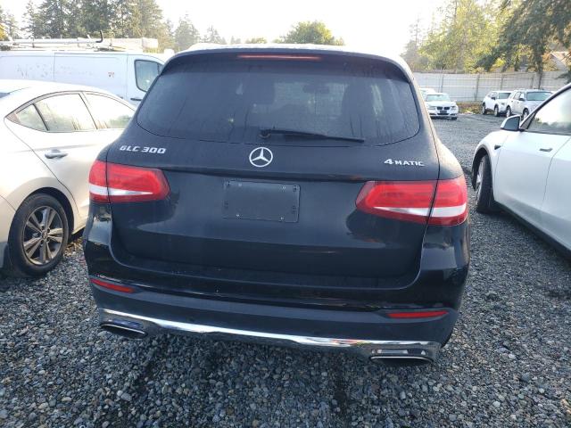 WDC0G4KBXGF066509 - 2016 MERCEDES-BENZ GLC 300 4MATIC BLACK photo 6