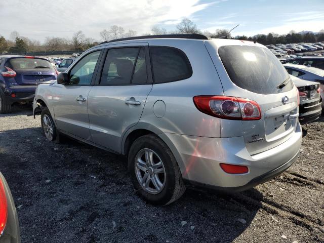 5XYZG3AB9CG133598 - 2012 HYUNDAI SANTA FE GLS SILVER photo 2