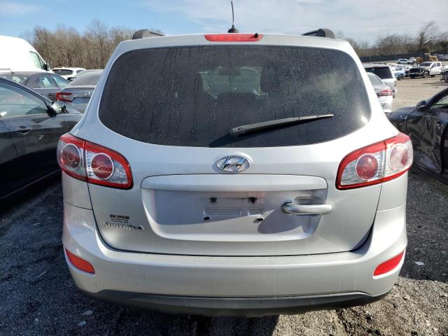 5XYZG3AB9CG133598 - 2012 HYUNDAI SANTA FE GLS SILVER photo 6