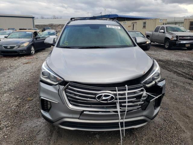 KM8SNDHF7HU253231 - 2017 HYUNDAI SANTA FE SE SILVER photo 5