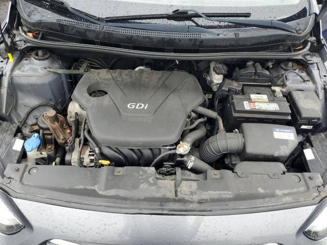 KMHCT4AE9GU162097 - 2016 HYUNDAI ACCENT SE GRAY photo 11