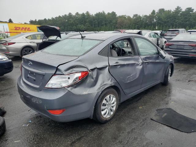 KMHCT4AE9GU162097 - 2016 HYUNDAI ACCENT SE GRAY photo 3