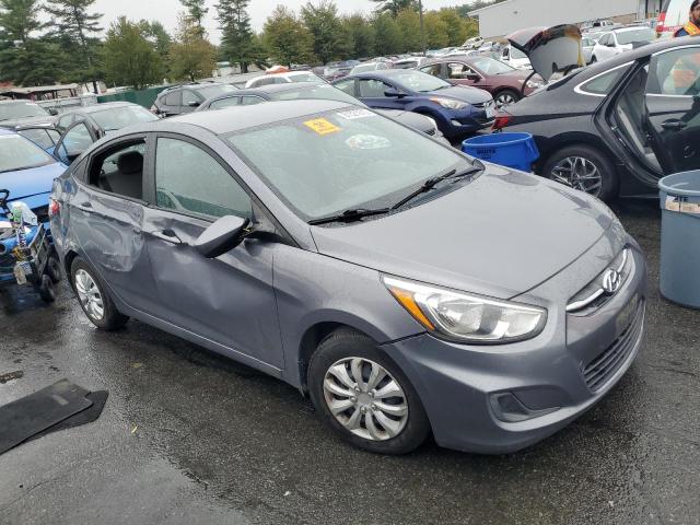 KMHCT4AE9GU162097 - 2016 HYUNDAI ACCENT SE GRAY photo 4