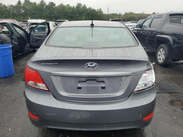 KMHCT4AE9GU162097 - 2016 HYUNDAI ACCENT SE GRAY photo 6