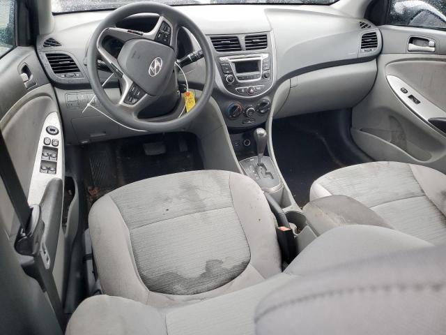 KMHCT4AE9GU162097 - 2016 HYUNDAI ACCENT SE GRAY photo 8