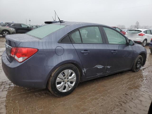 1G1PA5SHXD7217167 - 2013 CHEVROLET CRUZE LS BLUE photo 3