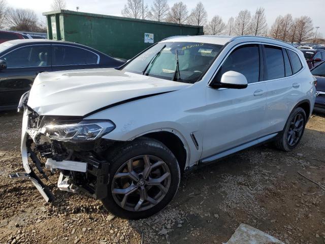 5UX53DP0XP9N66634 - 2023 BMW X3 XDRIVE30I WHITE photo 1