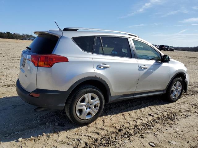 JTMZFREV7DD013552 - 2013 TOYOTA RAV4 LE SILVER photo 3